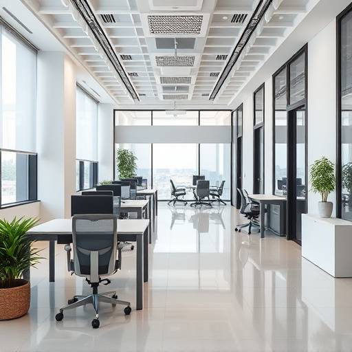 Bureau professionnel moderne et fonctionnel
